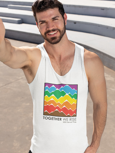 Denver Pride 2020 Official Unisex Tank Top