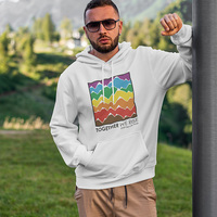 Denver Pride 2020 Official White Hoodie - Thumbnail 1