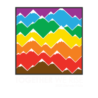 Denver Pride 2020 Official White Hoodie - Thumbnail 2