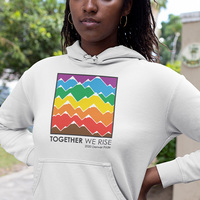 Denver Pride 2020 Official White Hoodie - Thumbnail 3