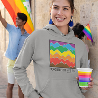 Denver Pride 2020 Official White Hoodie - Thumbnail 6