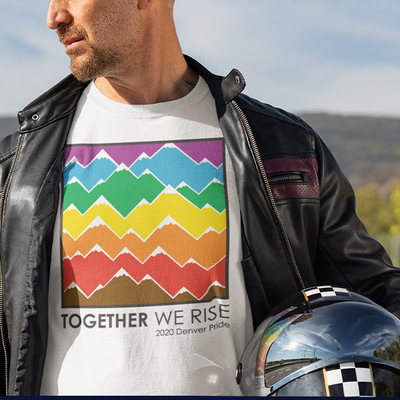 Denver pride 2020 official unisex t-shirt - Thumbnail 5