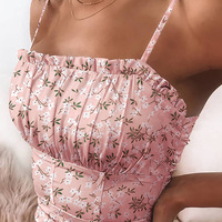 Sexy Slim Printing Sling High Waist Dress - Thumbnail 2