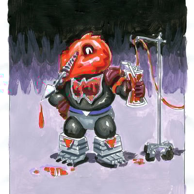 Moe squitor / mal larry a color rough - disasters of the universe 2020 - Thumbnail 5