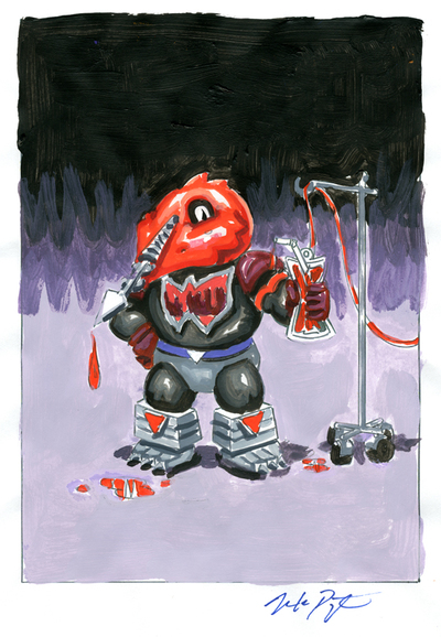 MOE Squitor / Mal LARRY a Color Rough - Disasters of the Universe 2020