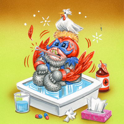 Bert flu / ari sick final art - disasters of the universe 2020 - Thumbnail 2