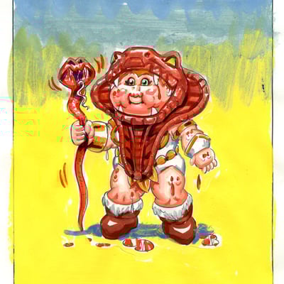 Snake brit / tasted teela color rough - disasters of the universe 2020 - Thumbnail 4