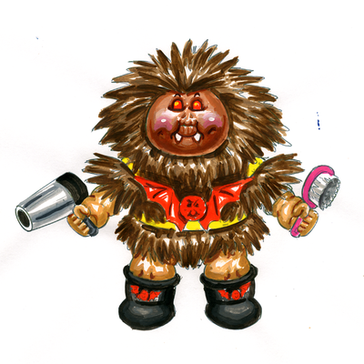 Moc back art grizz lori - disasters of the universe 2020