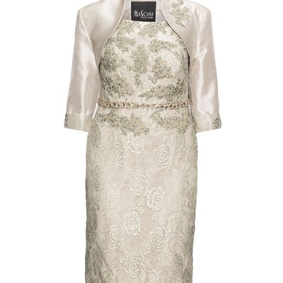 Plus size mother of the bride dresses with sleeves - Thumbnail 4