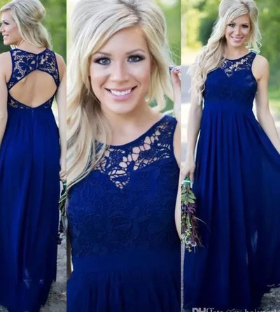 Country Bridesmaid Dresses Open Back
