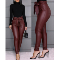 Casual Women'S Fashion High Waist Pants - Thumbnail 1
