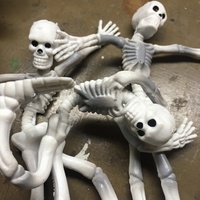 Vintage Bendy Skeleton - Thumbnail 2