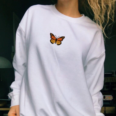 Free shipping-butterfly sweater