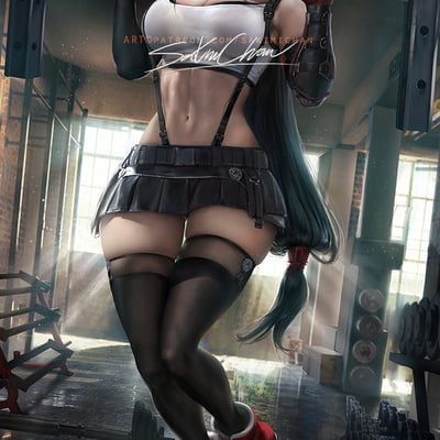 Pull-up tifa poster #150