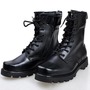 New Men Black Military Boots, Men Combat Boot, Men Lace Up Boot, Mens-1