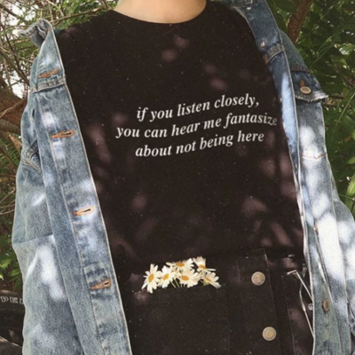 Free Shipping-"IF YOU LISTEN CLOSELY" TEE