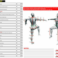Men Black & Red Sports Racing Motorcycle Leather Suit Jacket & Pants  - Thumbnail 3
