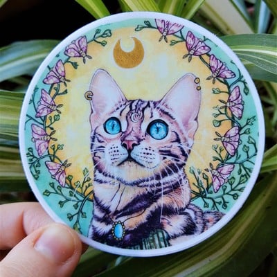 "mystic" vinyl sticker 