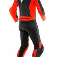 Motorcycle Racing Biker 100% Cowhide Leather Suit Custom Made - Thumbnail 1