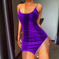 Temperament Sexy Backless Strap Dress - Thumbnail 4