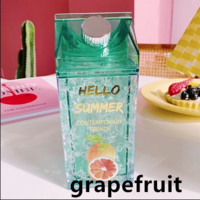 Kawaii Straw Fashion Ice Fruit Water Bottle - Thumbnail 4