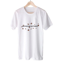 Free Shipping-ANTISOCIAL BUTTERFLY TEE - Thumbnail 2