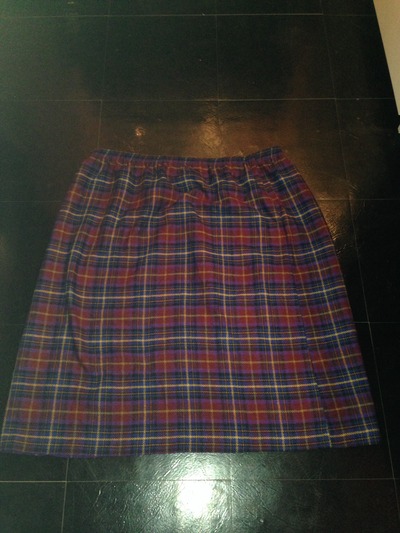 Plaid Skirt 