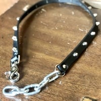 Street Jammer: Short British Stud & Chain Belt - Thumbnail 7