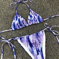 Split Fashion Bikini Two-Piece Set - Thumbnail 2