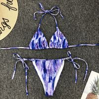 Split Fashion Bikini Two-Piece Set - Thumbnail 1