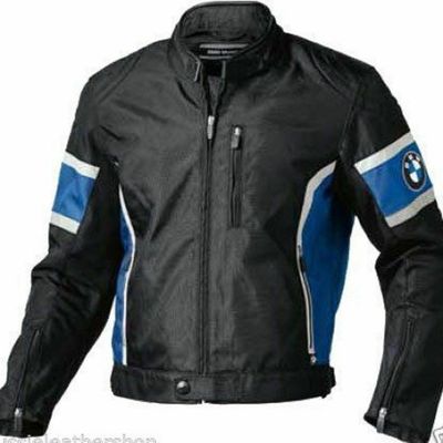 Motorcycle racing biker 100% cowhide leather jacket custom made