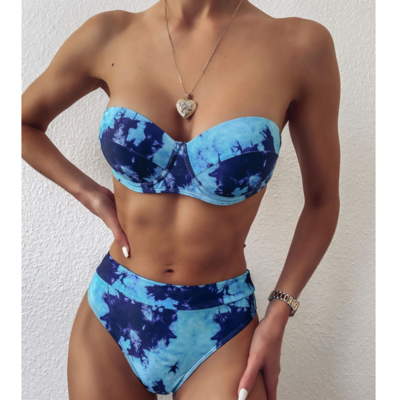 High waist sexy bikini set