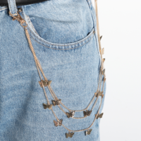 Free Shipping-BUTTERFLIES WAIST CHAIN  - Thumbnail 1