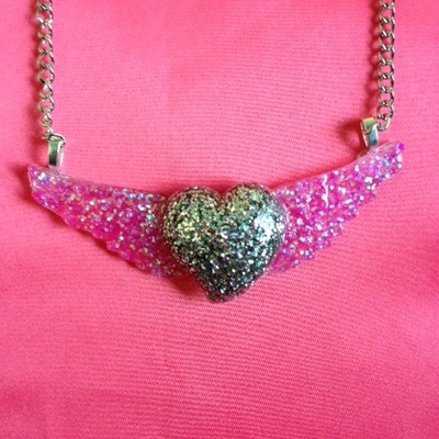 Angel wings necklace
