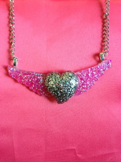 Angel wings necklace