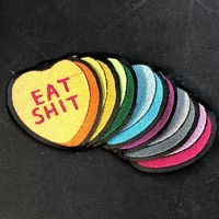 EAT SHIT conversation heart patch - Thumbnail 1