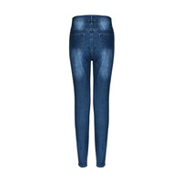 Large Size Denim Pants - Thumbnail 2