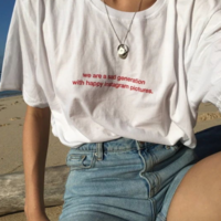 Free Shipping-"WE ARE A SAD GENERATION.."TEE - Thumbnail 3