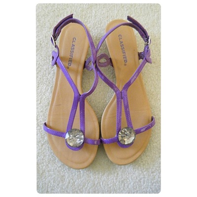 Purple Classified Sandals
