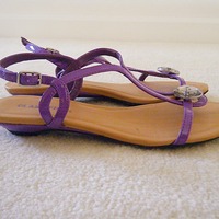 Purple Classified Sandals - Thumbnail 1