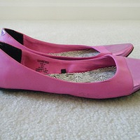 Pink Divided Flats - Thumbnail 2