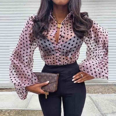 Chiffon Women'S Long Sleeve Top