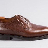 Handmade Best Derby Leather Dress Shoes, Custom Formal Leather Shoes for Men - Thumbnail 1