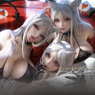 Helltaker: cerberus poster #158 - Thumbnail 4