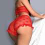 Love Large Size Sexy Underwear Set-1