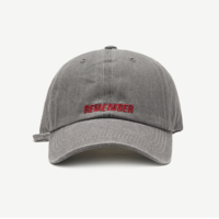 "REMEMBER" ACID WASH CAP - Thumbnail 2