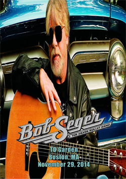 BOB SEGER Live At TD Garden, Boston, MA 11.29.2014 DVD