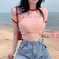 GOOD VS BES Color Block Top - Thumbnail 8