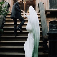 Bateau Sheath Wedding Dresses Bridal Gown - Thumbnail 1