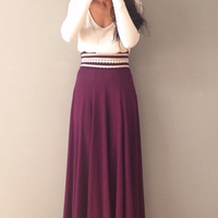 Casual Maxi Skirt  - Thumbnail 1